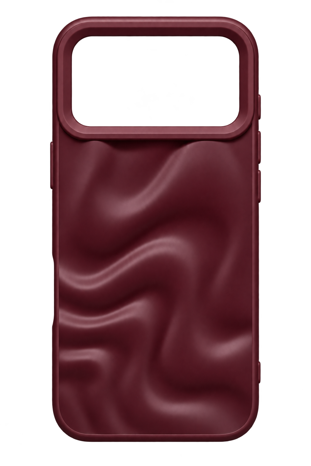 Silikon Matte Wave Kılıf Arka Koruma
