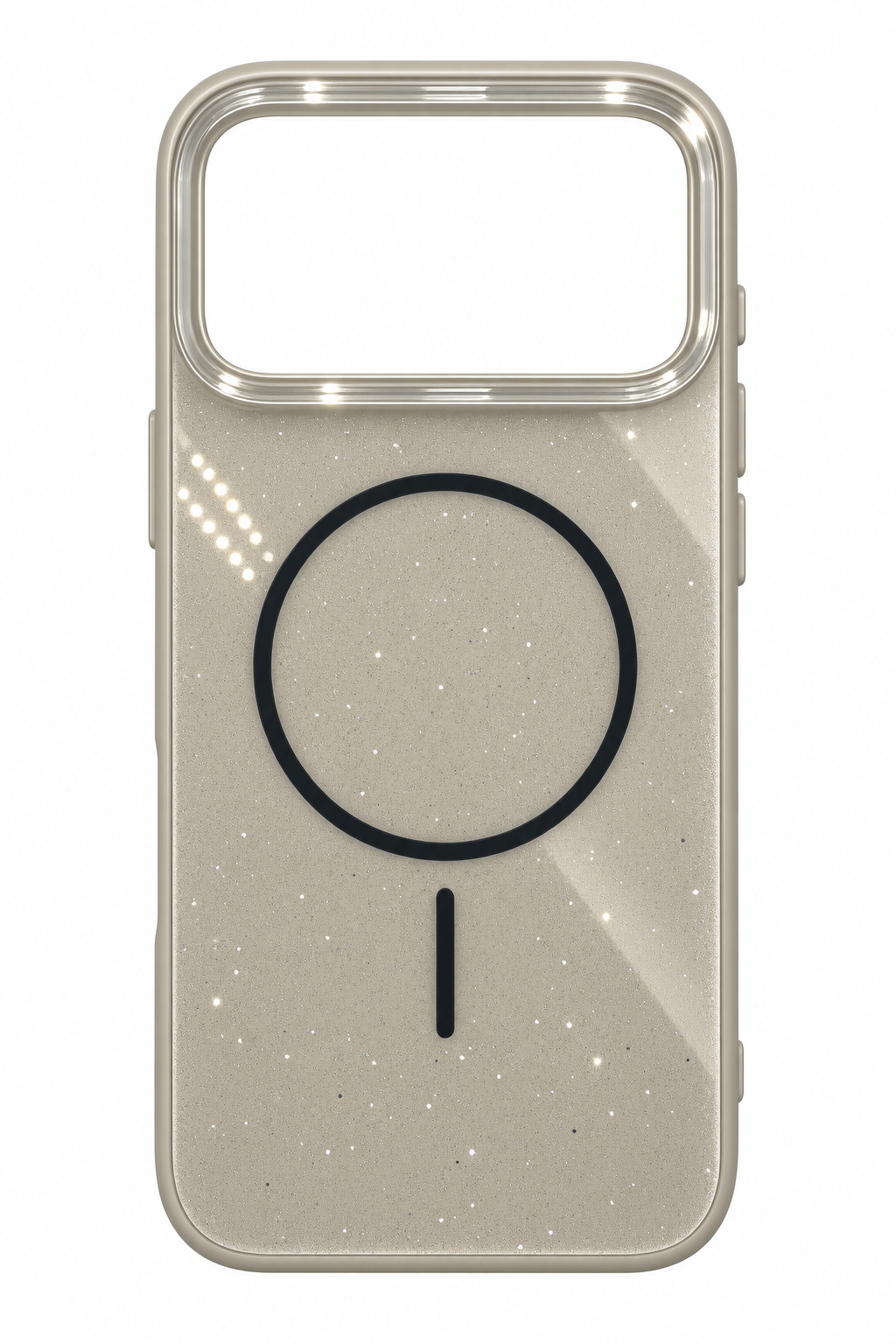 Simli Magsafe Silikon Arka Koruma Kılıf