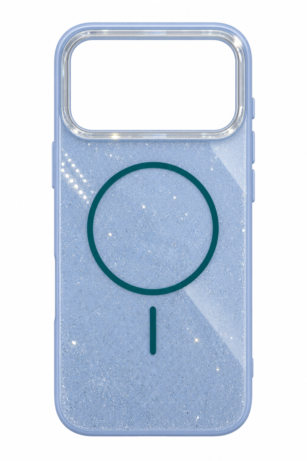 Simli Magsafe Silikon Arka Koruma Kılıf