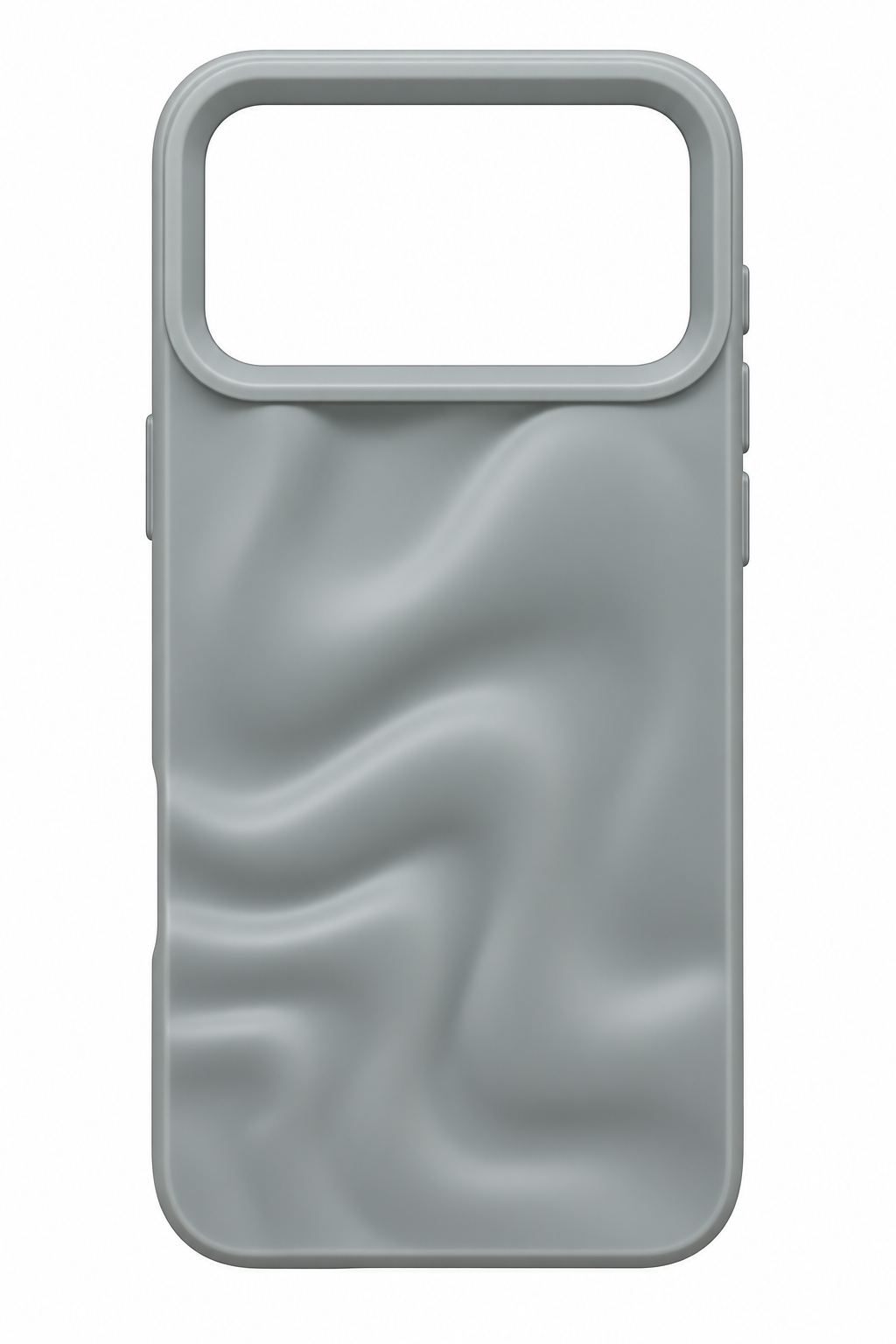 Silikon Matte Wave Kılıf Arka Koruma