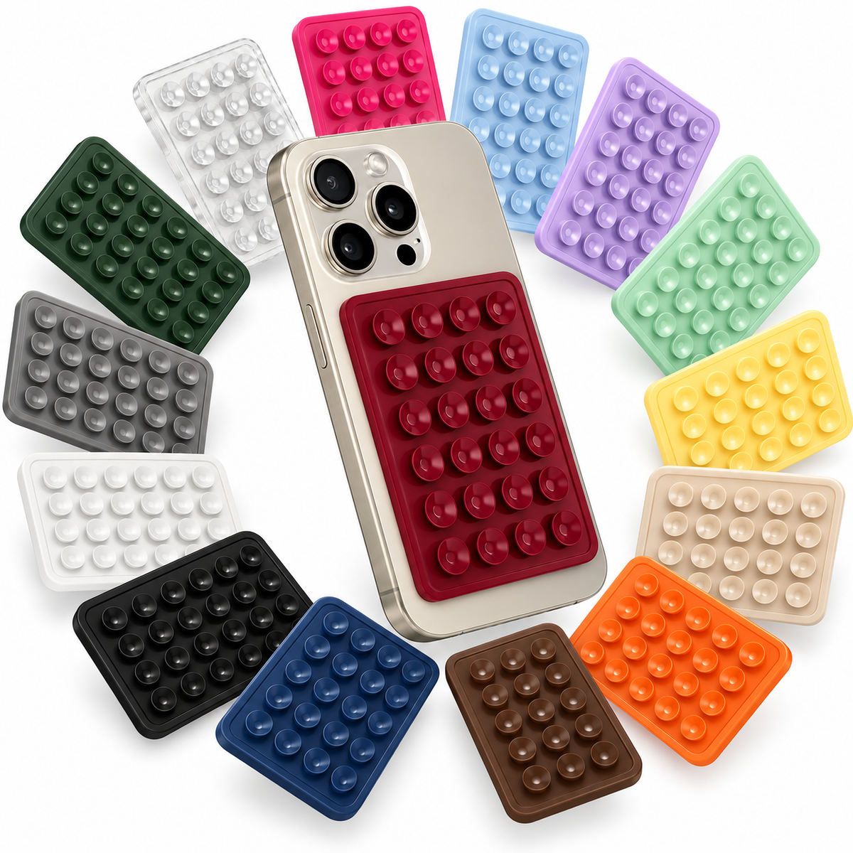 Silikon Vakumlu Telefon Tutucu | Telefon Arkası Suction Pad